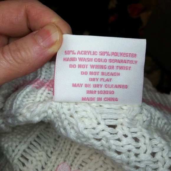 Taylor Swift Lover Pink & White Heart Decorated Valentine's Sweater - Picture 6 of 7